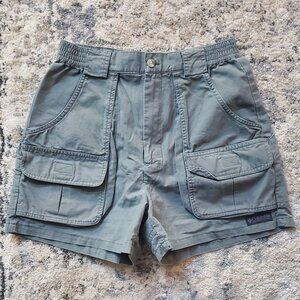 Women's Columbia Cargo Shorts - Green  - Size 8